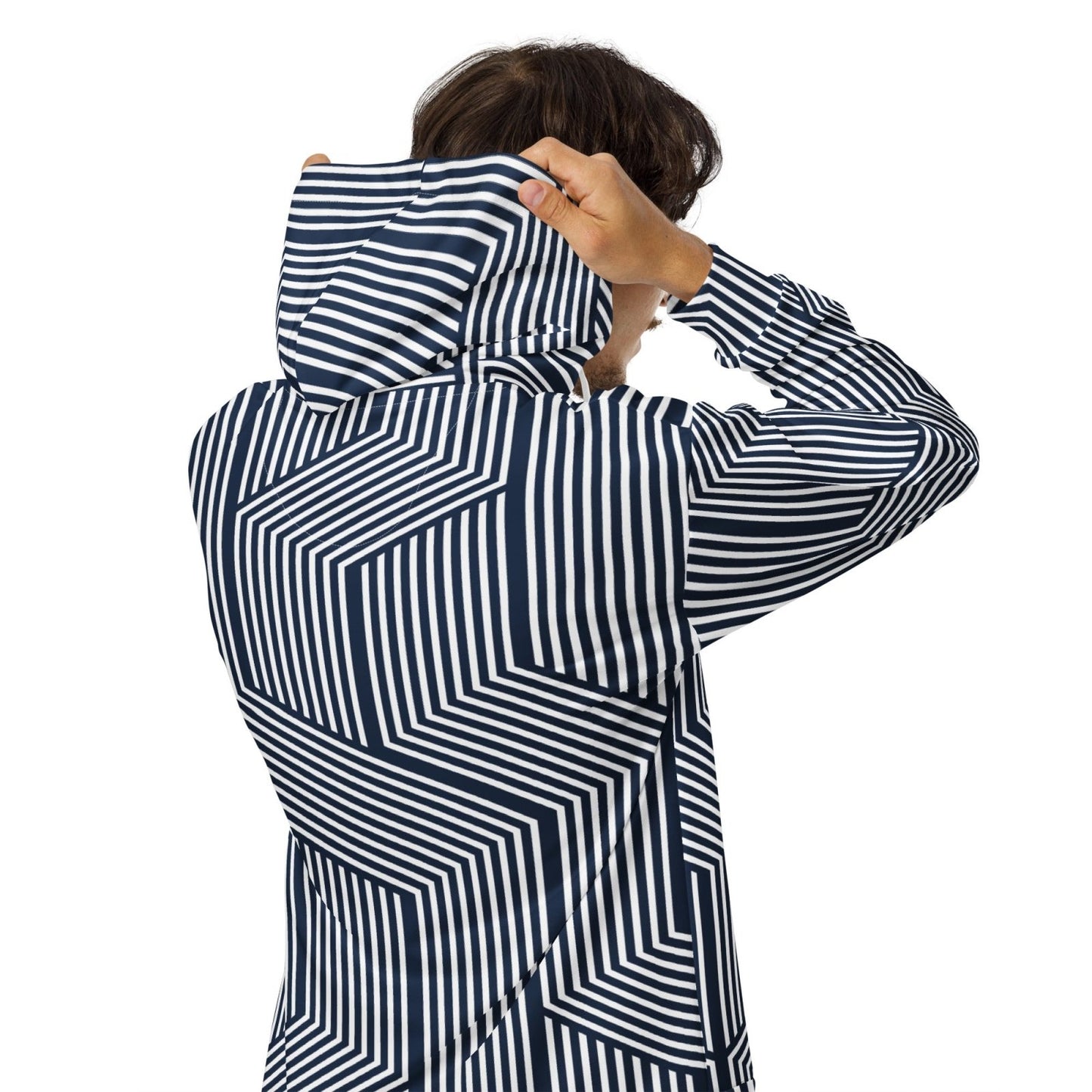Navy Rhythm zip hoodie - Get Zipped