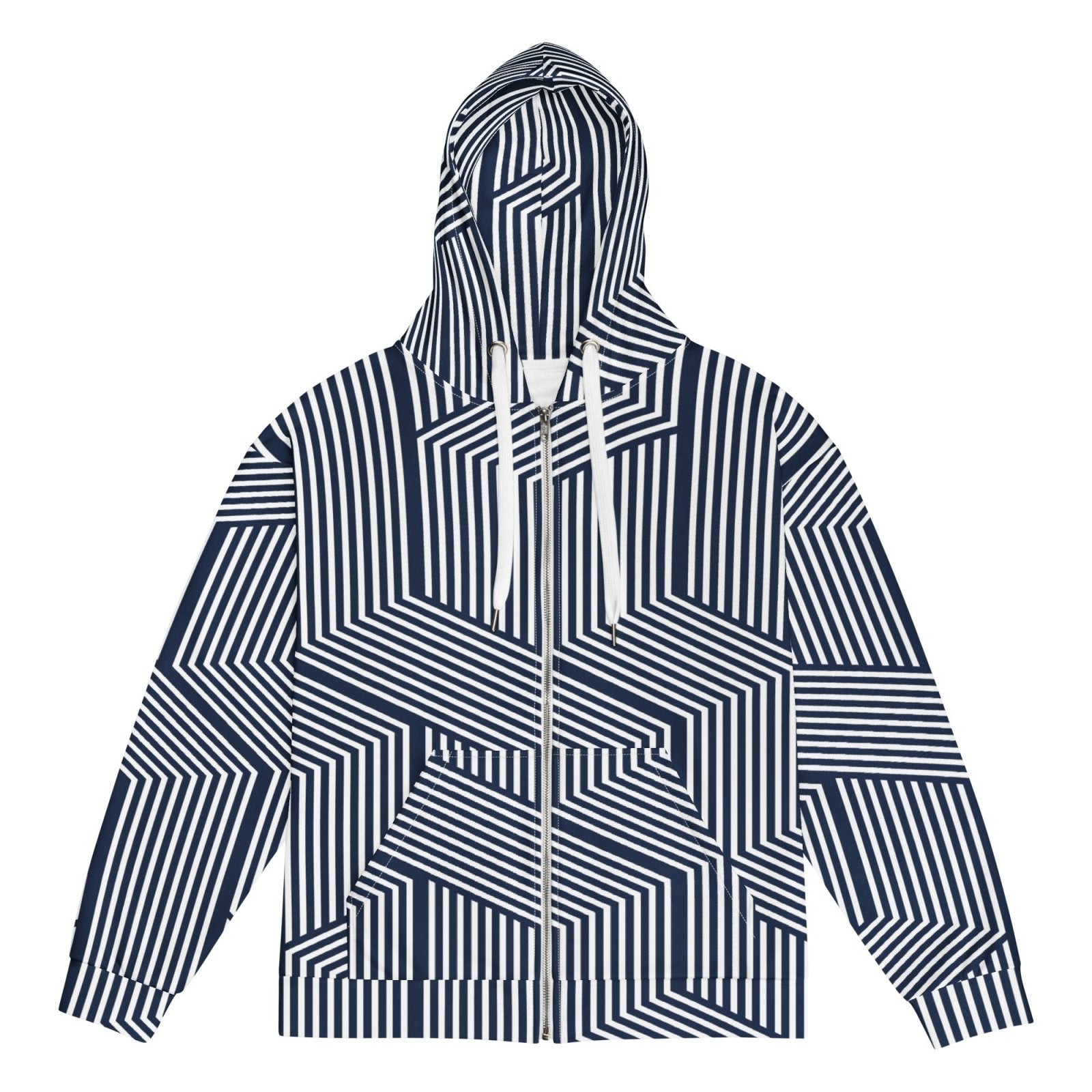Navy Rhythm zip hoodie - Get Zipped