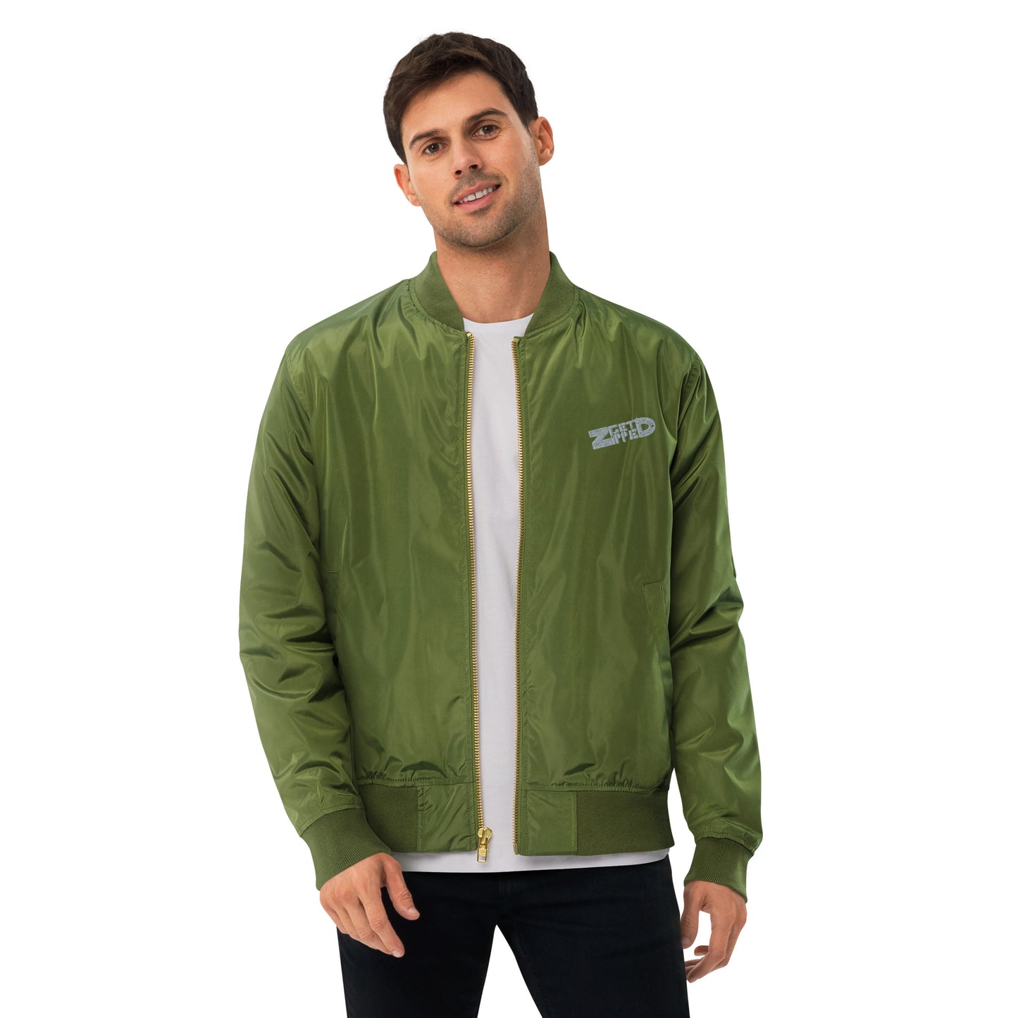 Zip Air Premium recycled bomber jacket