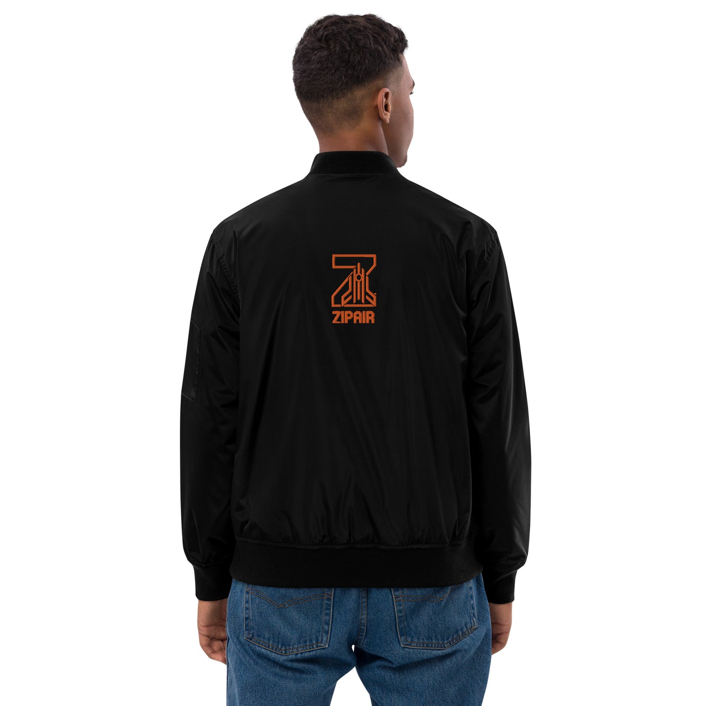 Zip Air Premium recycled bomber jacket