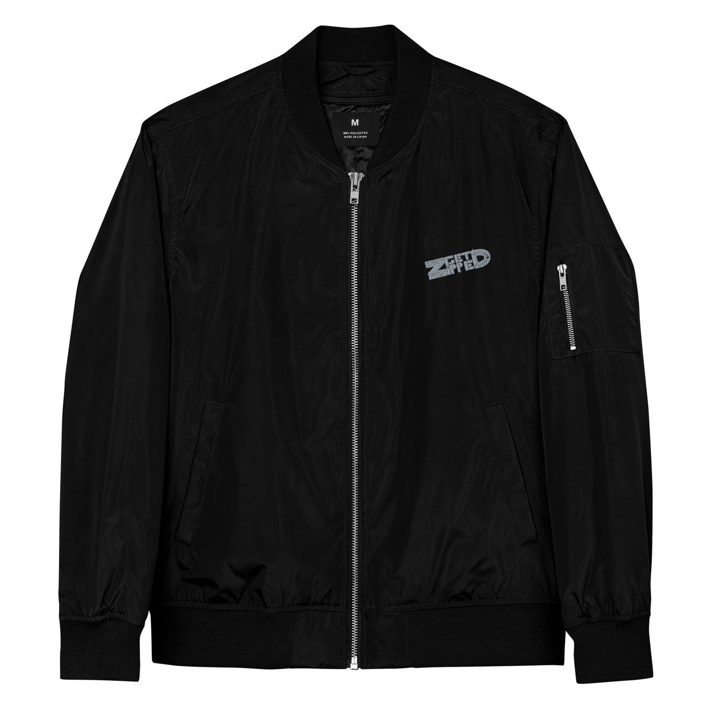 Zip Air Premium recycled bomber jacket