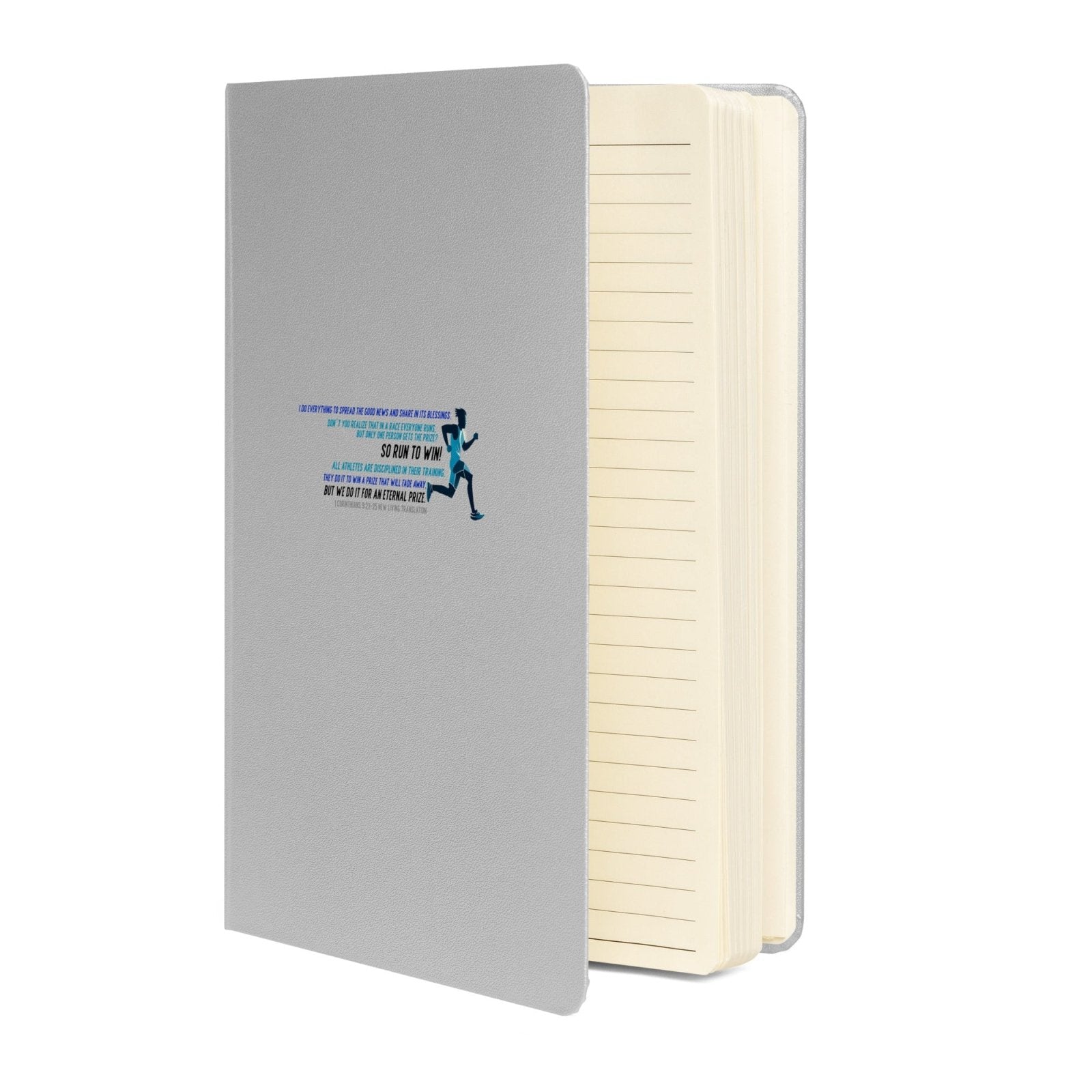 Race to Win Hardcover bound notebook - Get Zipped