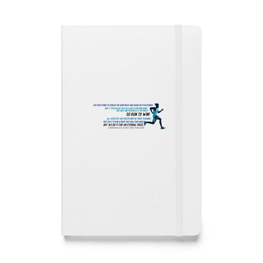 Race to Win Hardcover bound notebook - Get Zipped