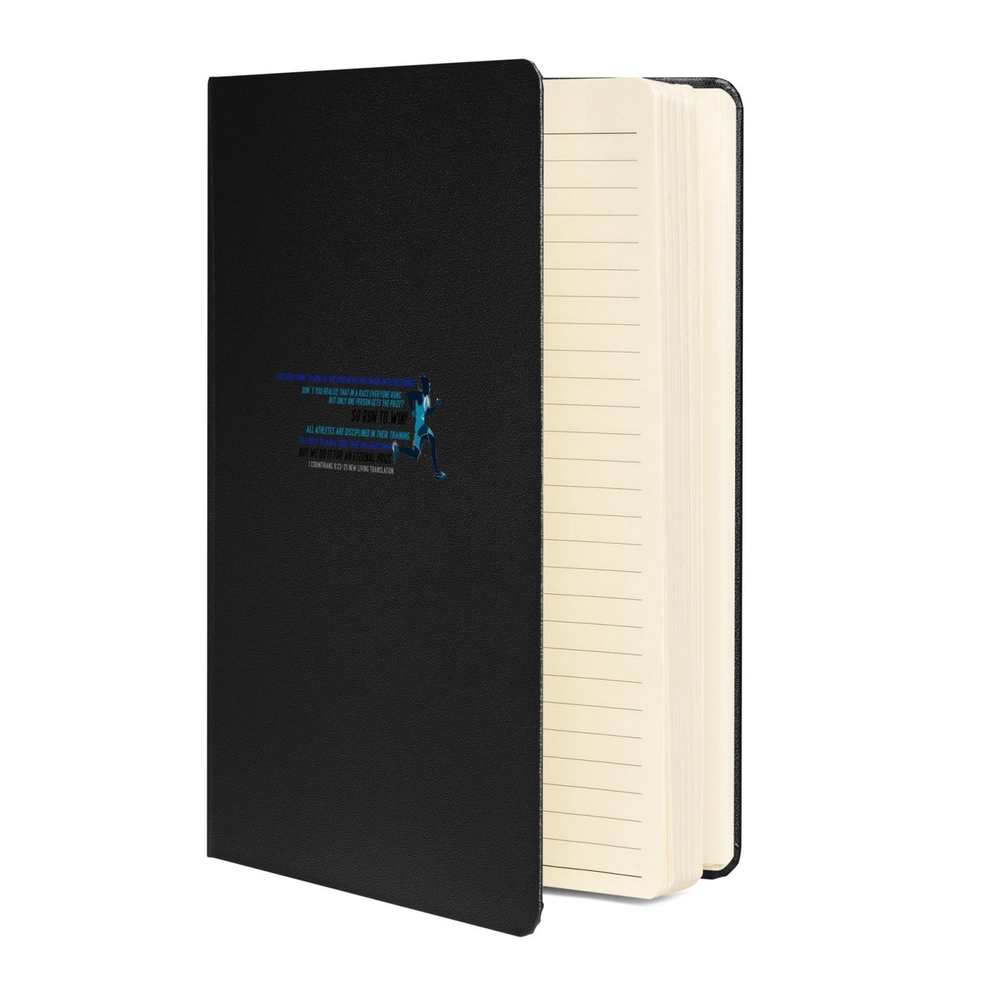 Race to Win Hardcover bound notebook - Get Zipped