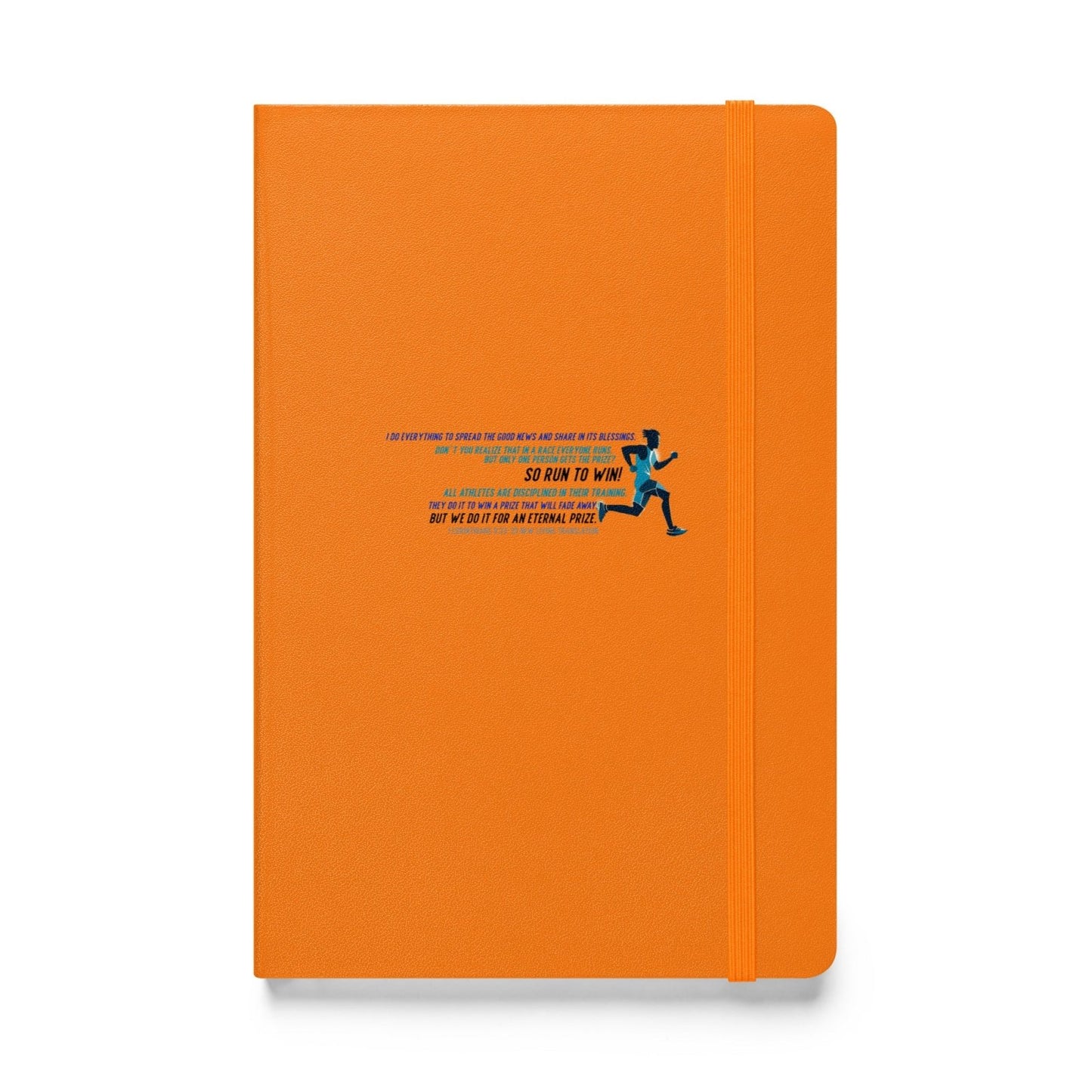 Race to Win Hardcover bound notebook - Get Zipped