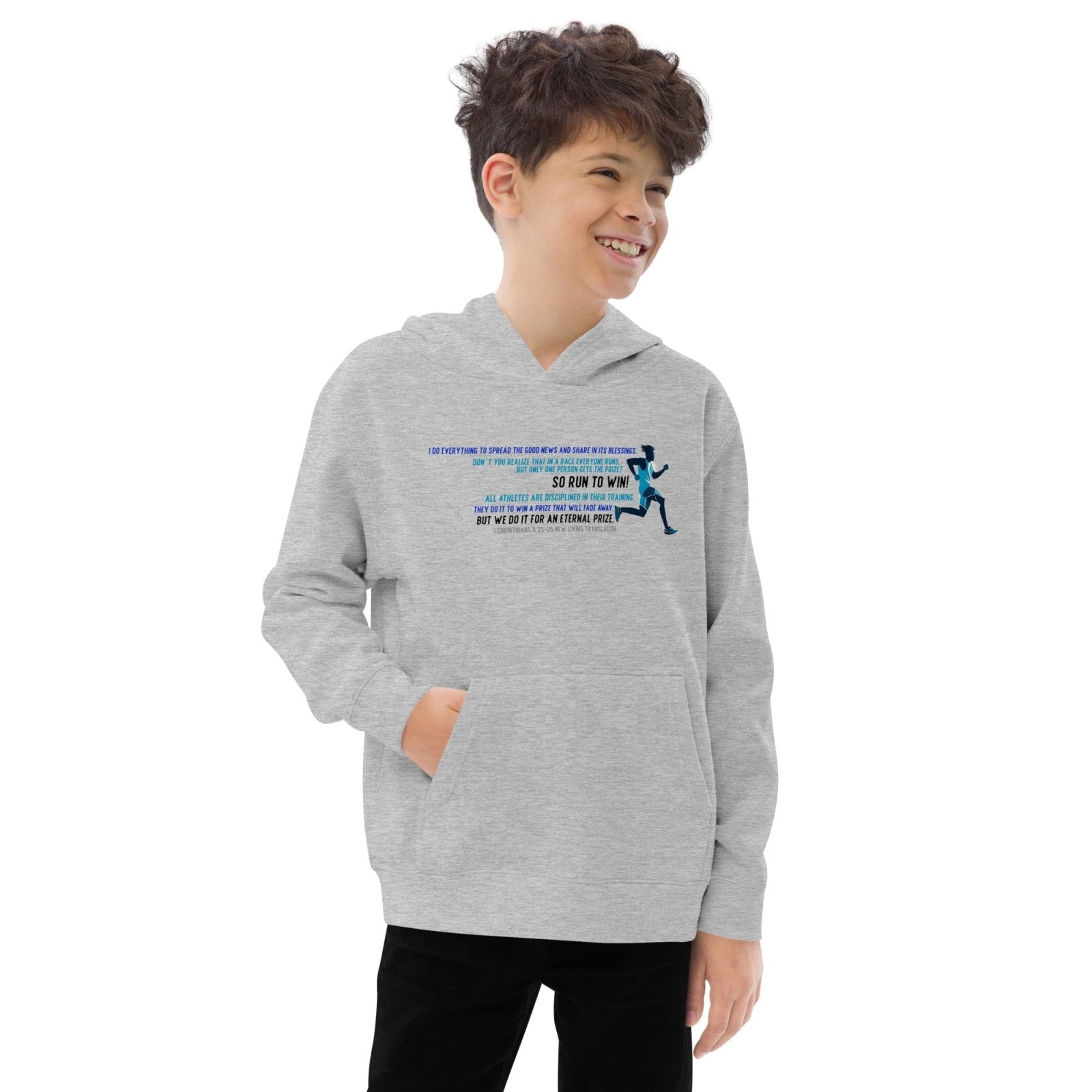 Race to Win Kids fleece hoodie - Get Zipped
