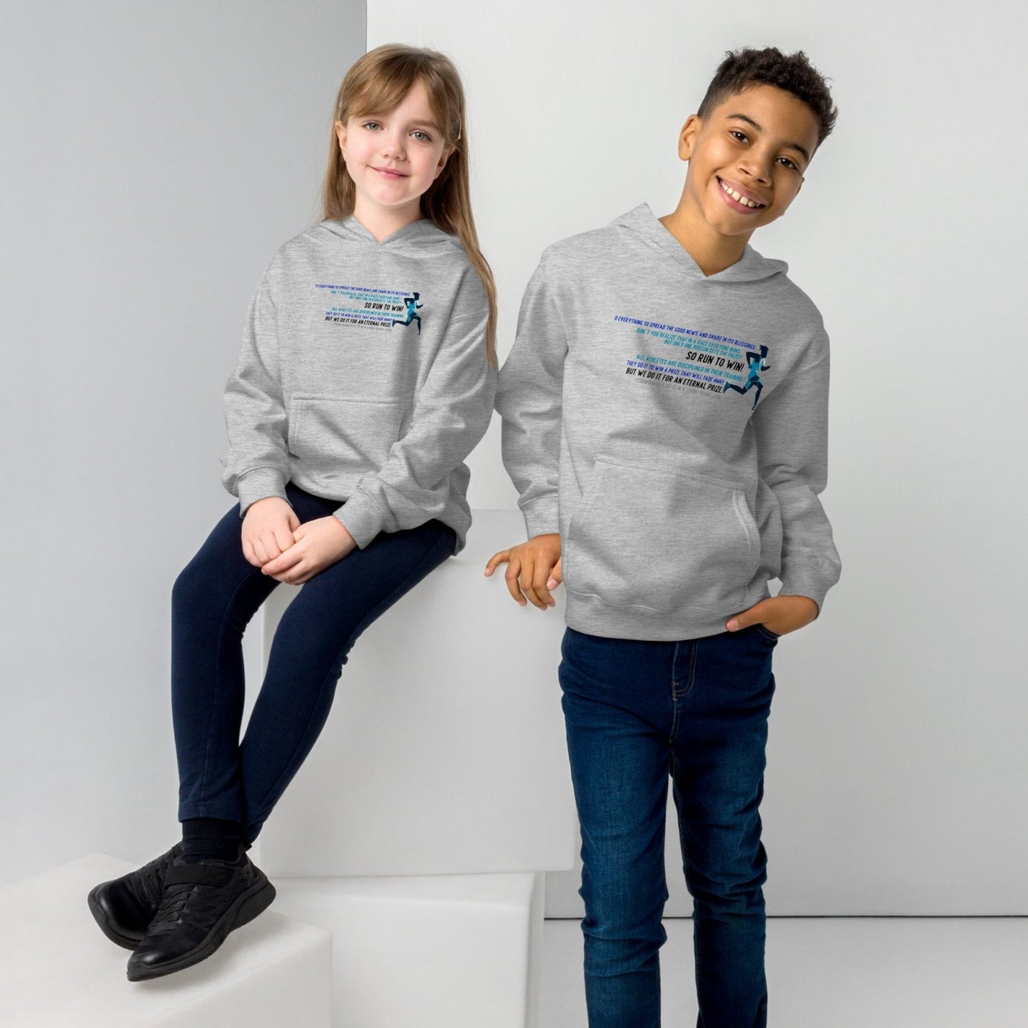 Race to Win Kids fleece hoodie - Get Zipped