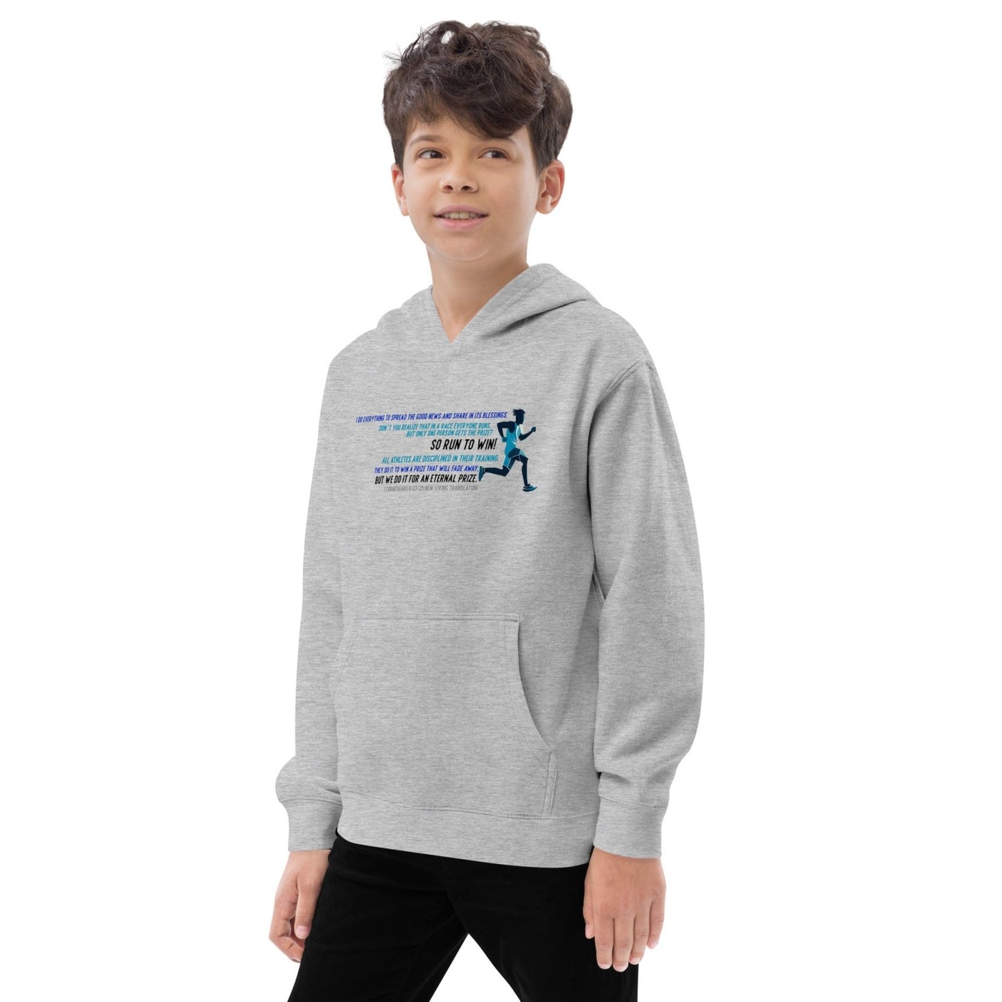 Race to Win Kids fleece hoodie - Get Zipped