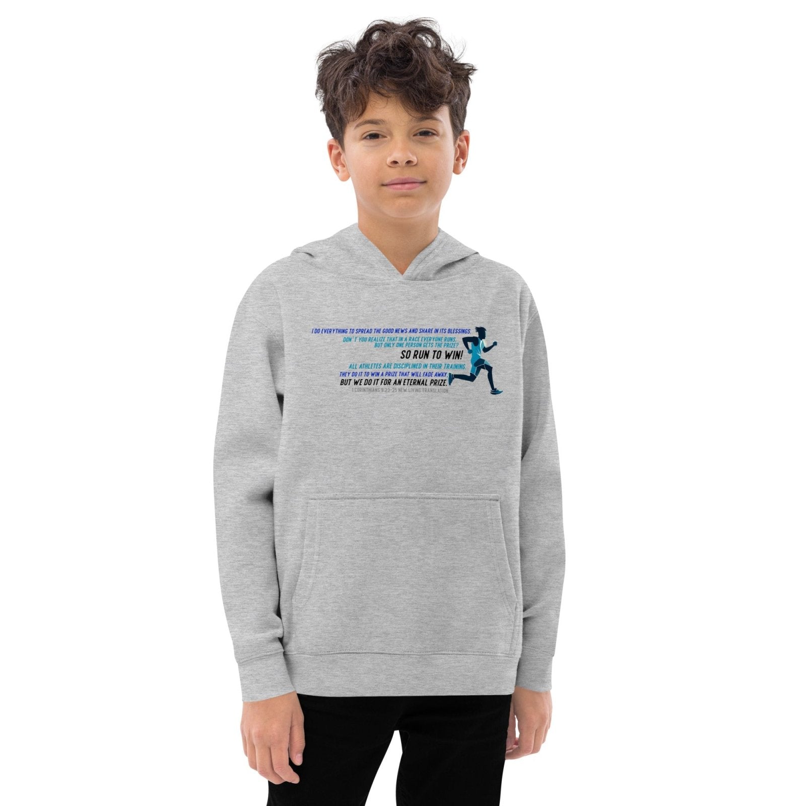 Race to Win Kids fleece hoodie - Get Zipped