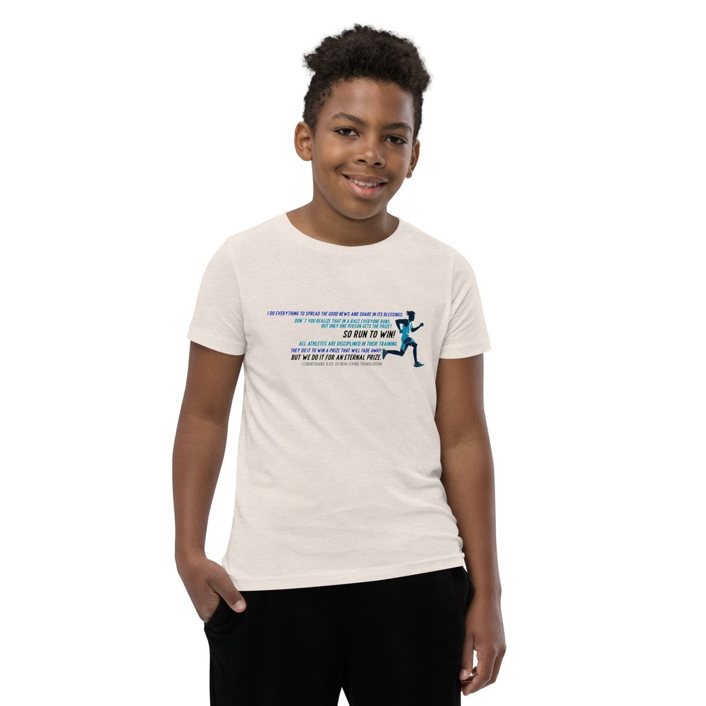 Race to Win Youth Short Sleeve T-Shirt - Get Zipped