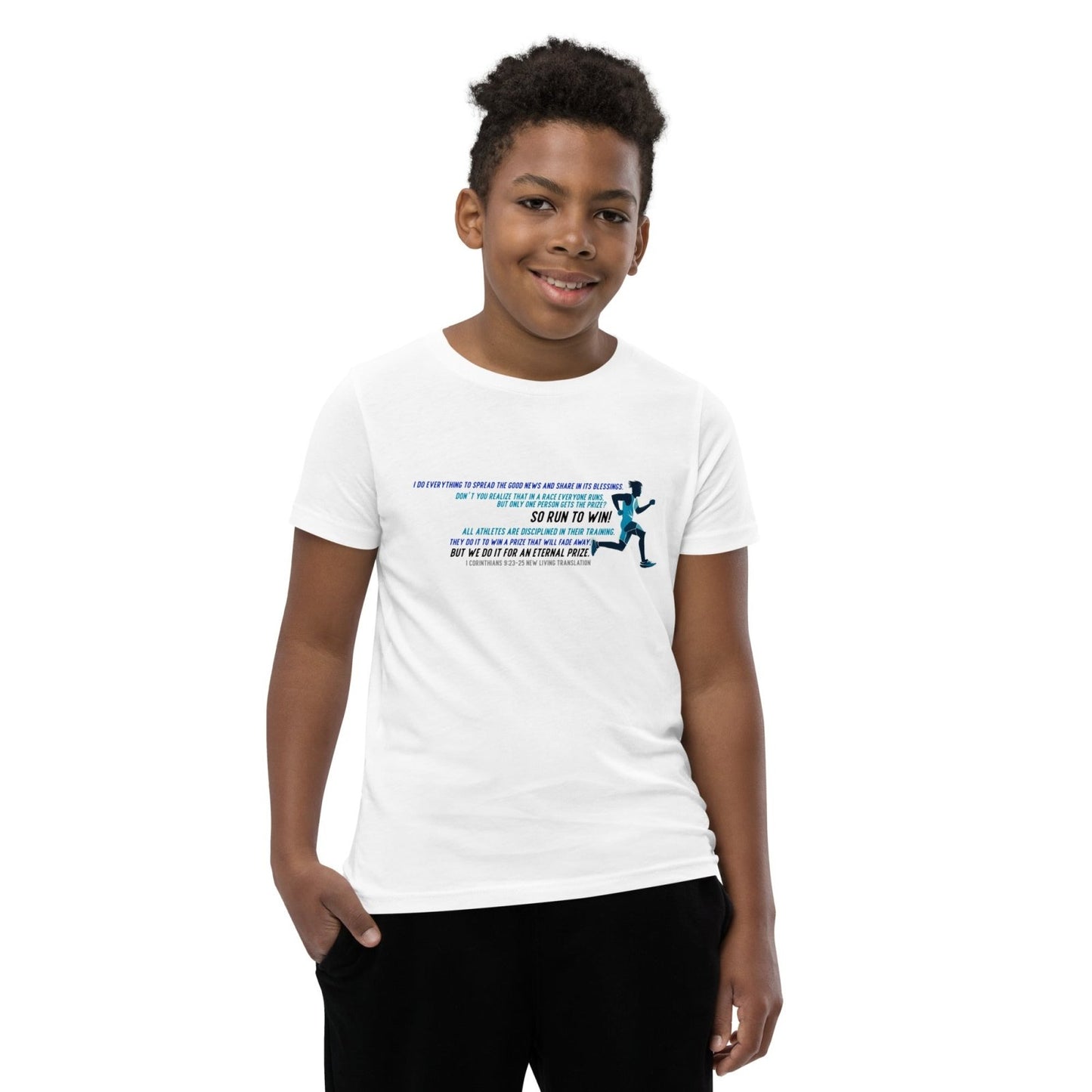 Race to Win Youth Short Sleeve T-Shirt - Get Zipped