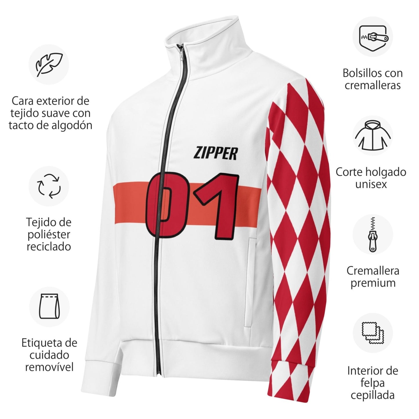 Racing track jacket - Get Zipped