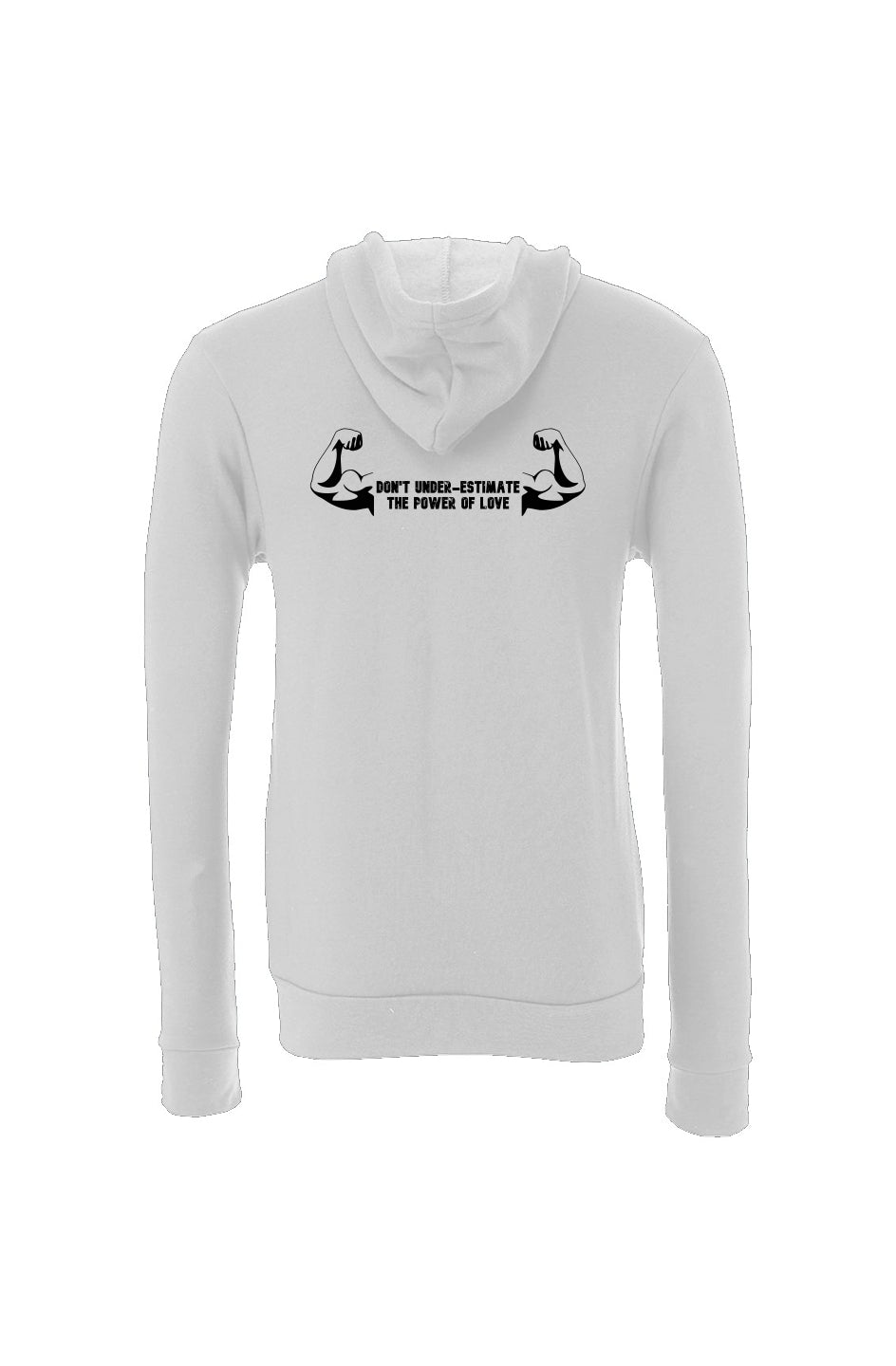 Strong Love Sponge Fleece Full - Zip Hoodie - Get Zipped