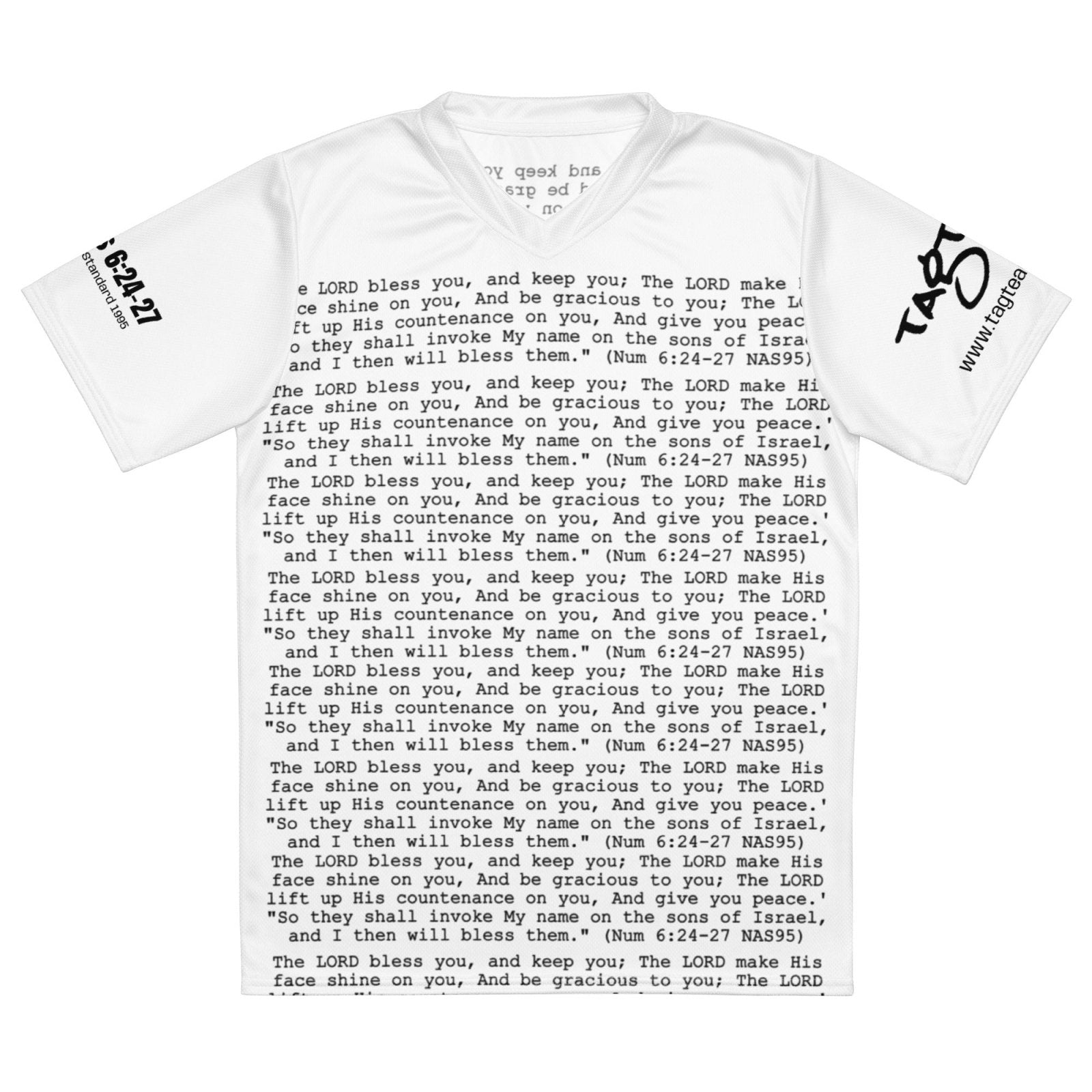 The Blessing Recycled unisex sports jersey - Get Zipped