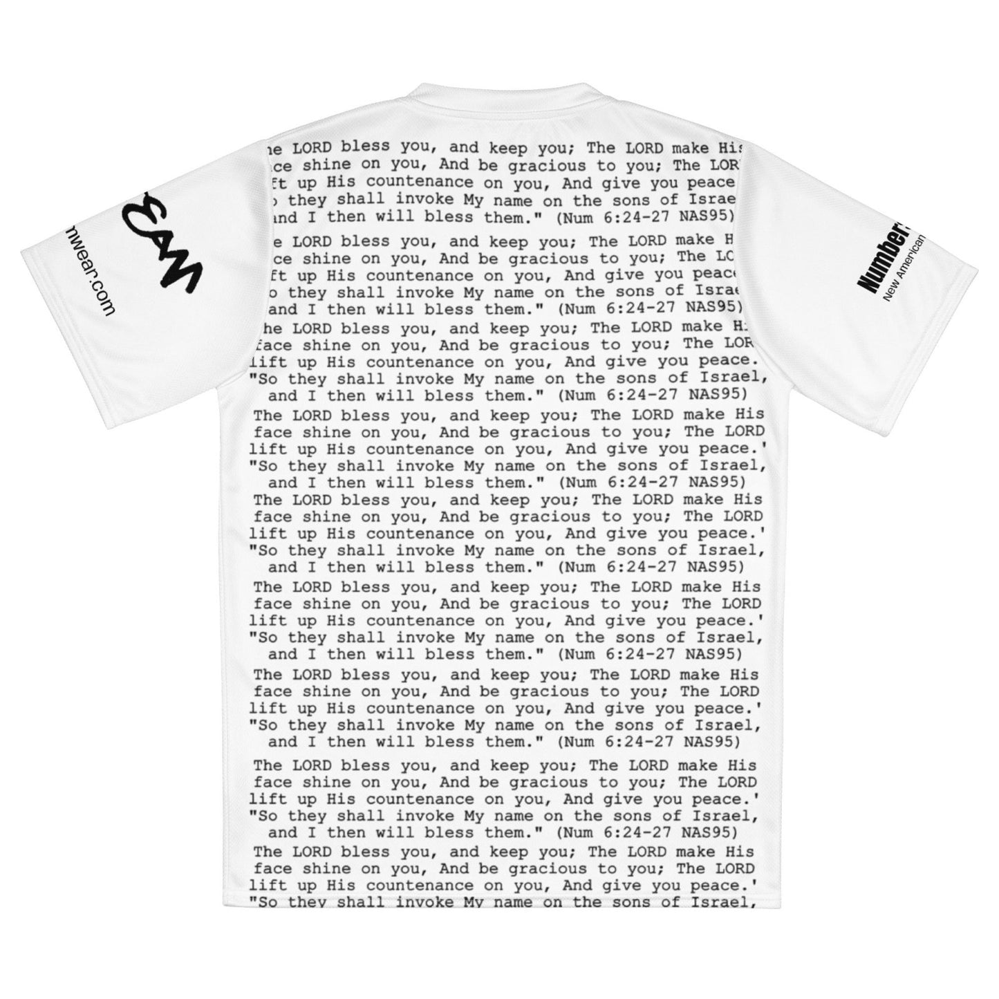 The Blessing Recycled unisex sports jersey - Get Zipped