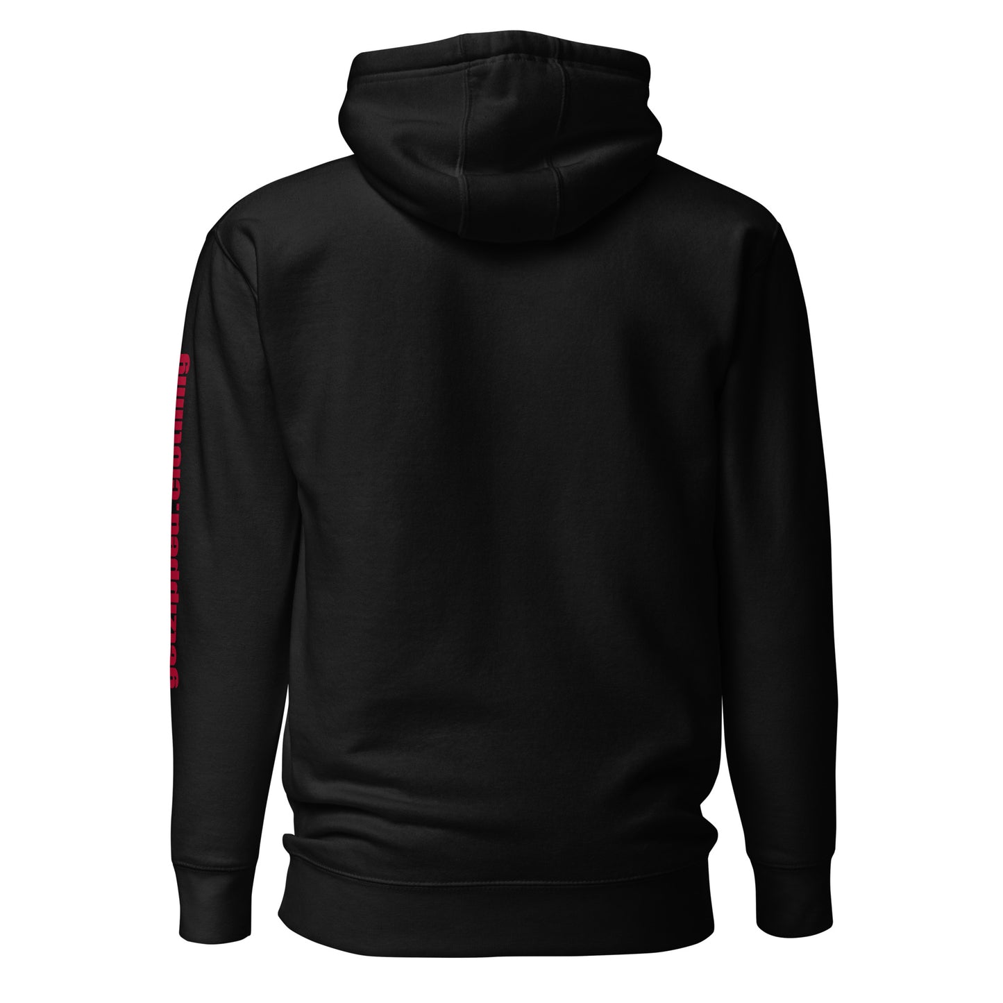 Get Zipped red logo branded Unisex Hoodie