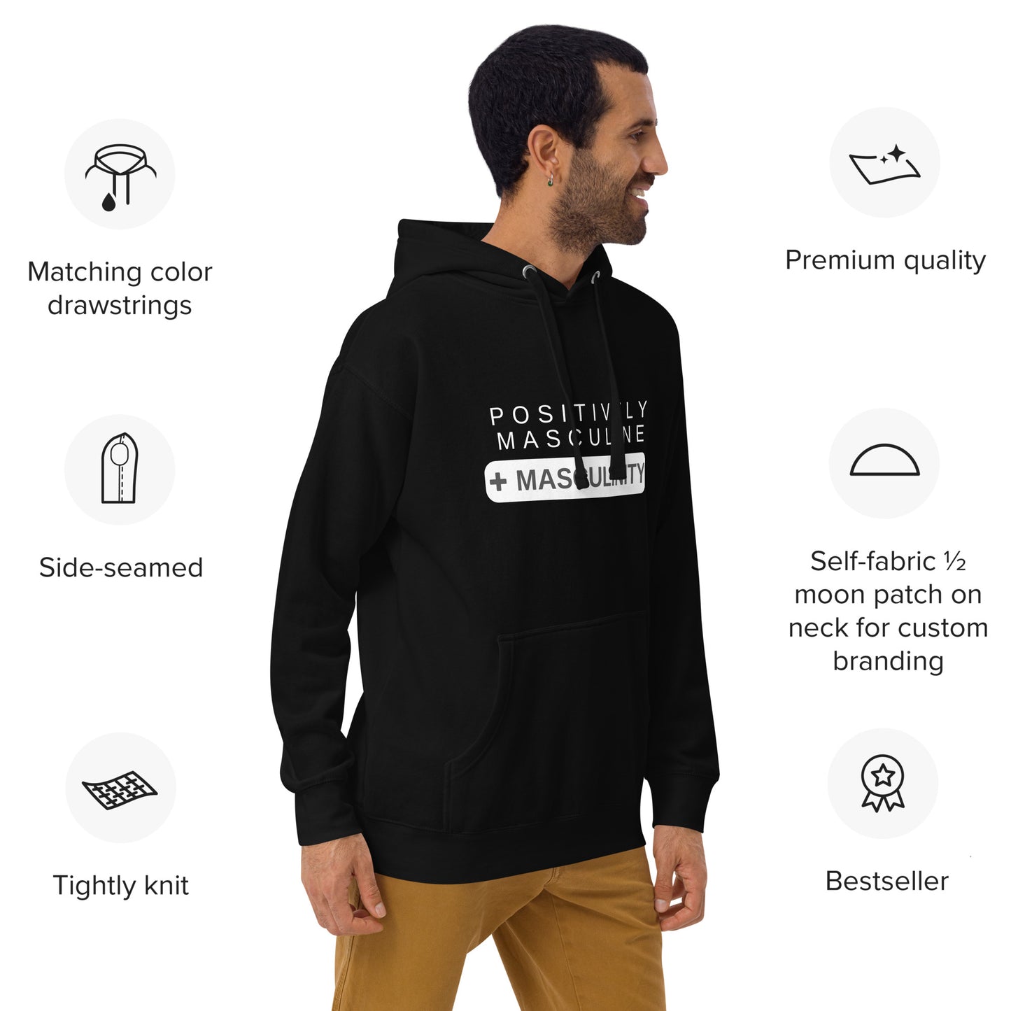 +Male Hoodie