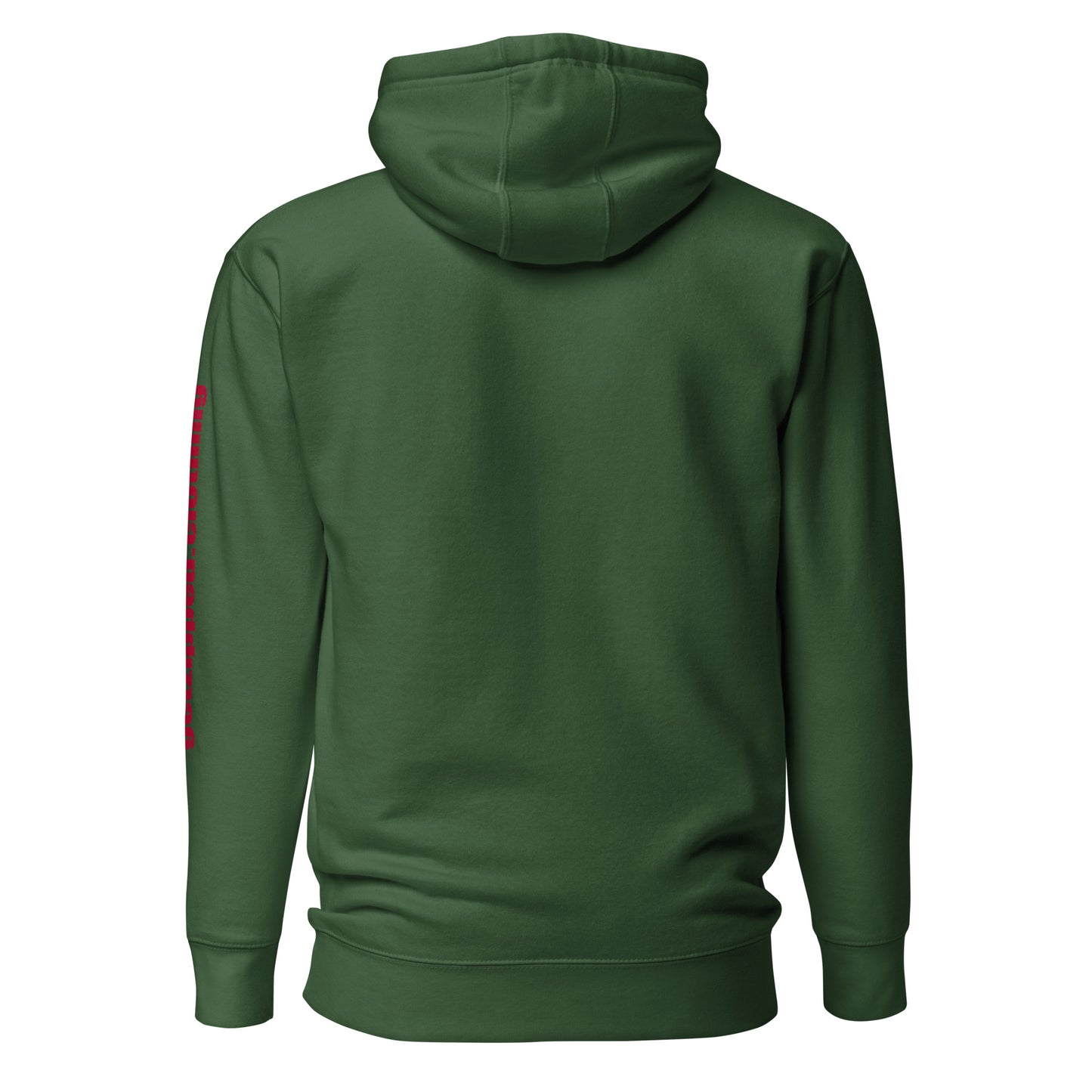 Get Zipped red logo branded Unisex Hoodie