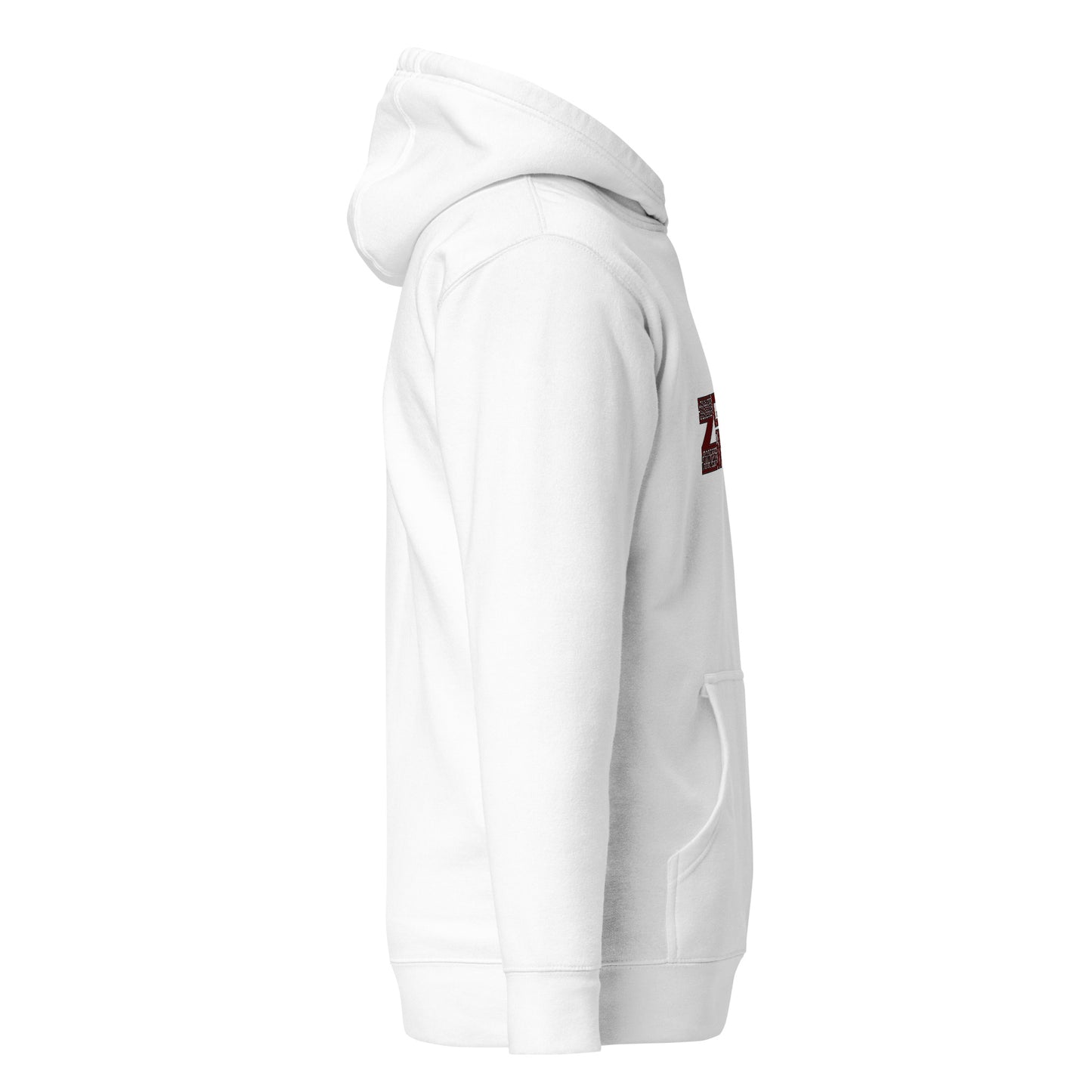 Get Zipped red logo branded Unisex Hoodie