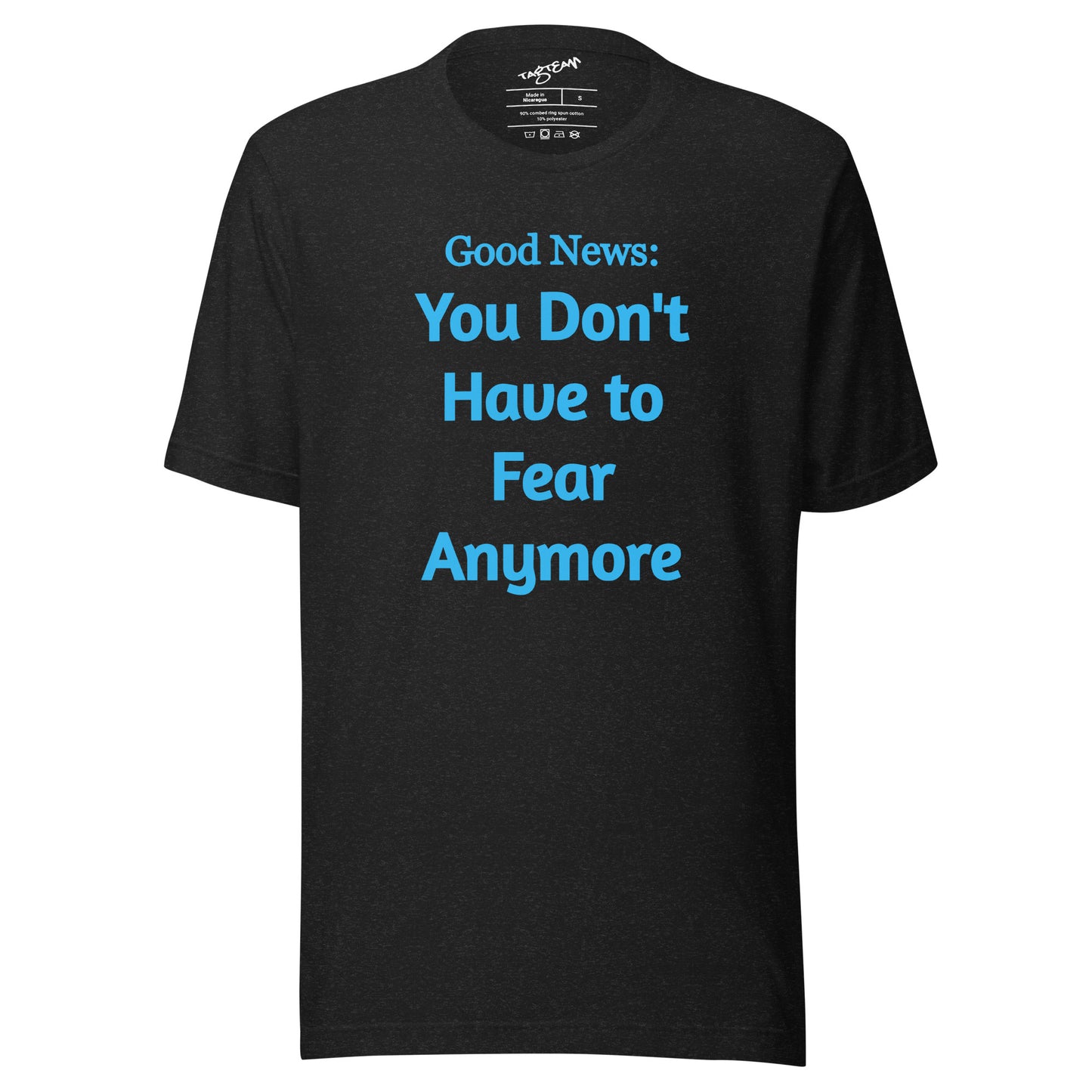 No Fear (blue) Unisex t-shirt
