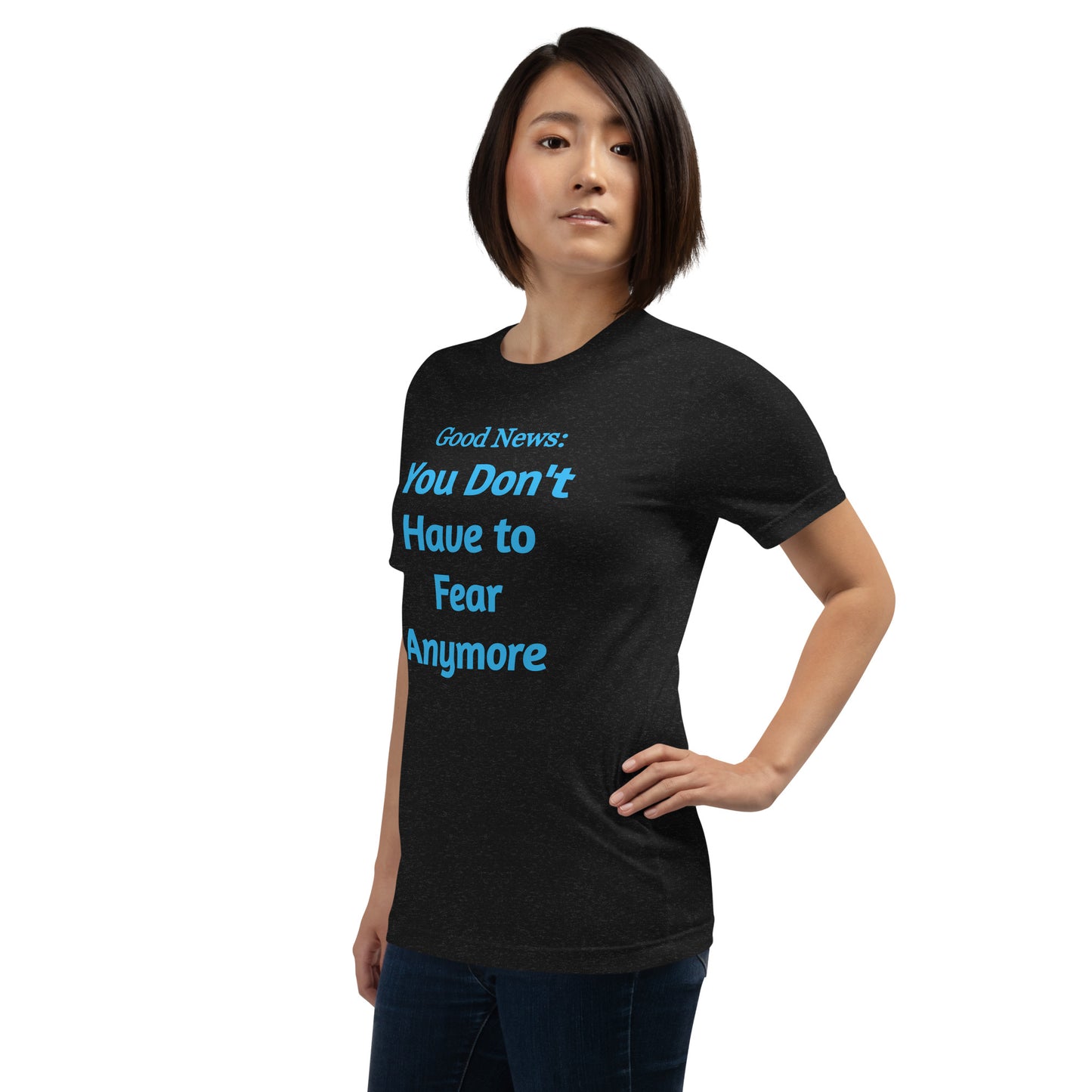 No Fear (blue) Unisex t-shirt