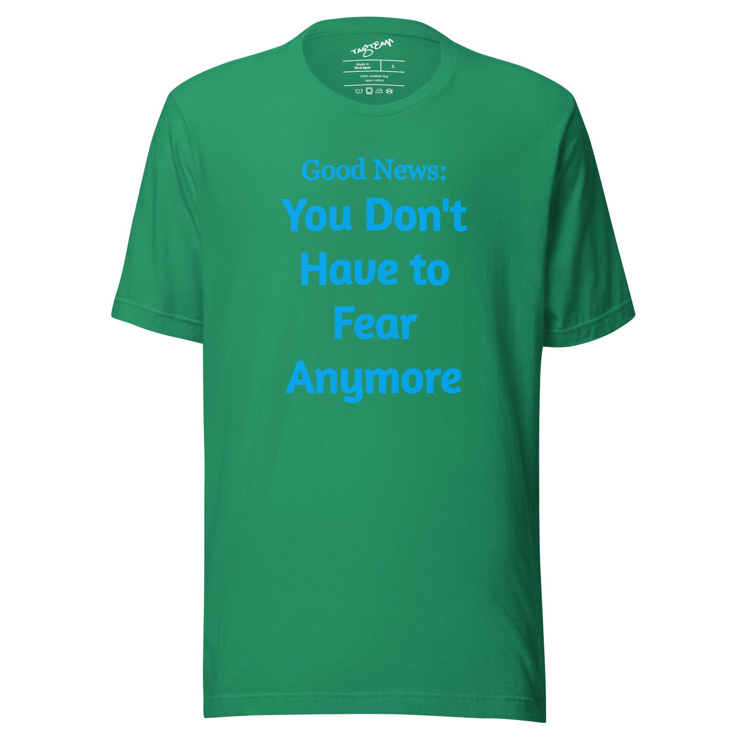 No Fear (blue) Unisex t-shirt