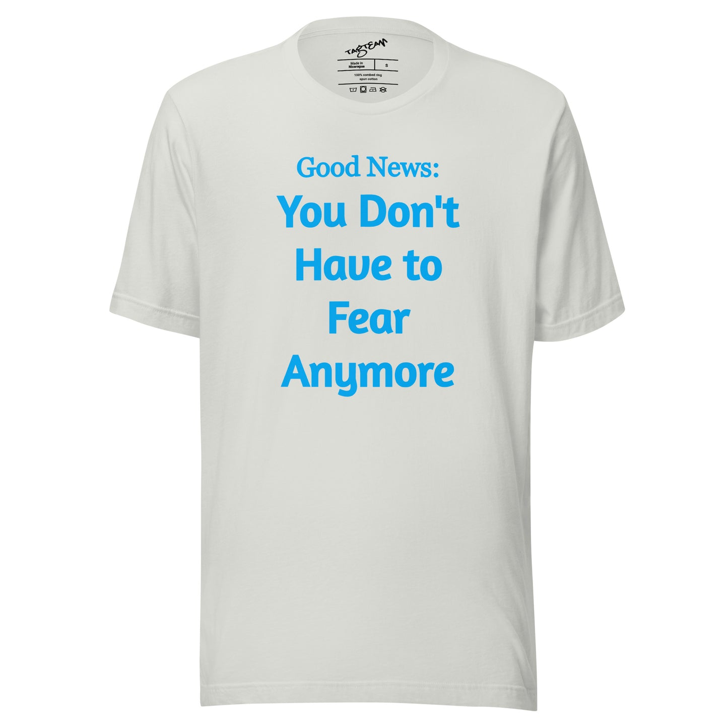No Fear (blue) Unisex t-shirt