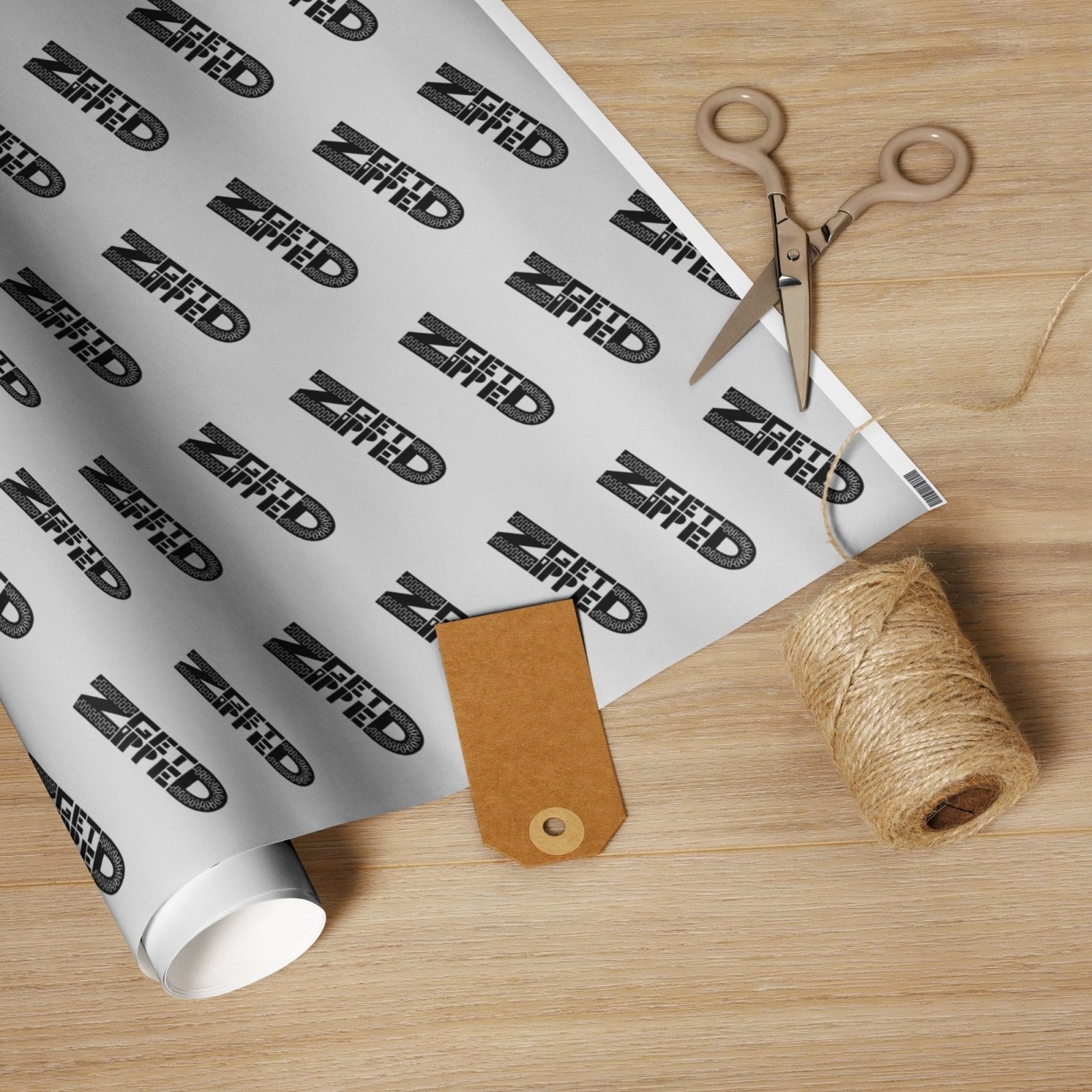 Wrapping paper roll - Get Zipped