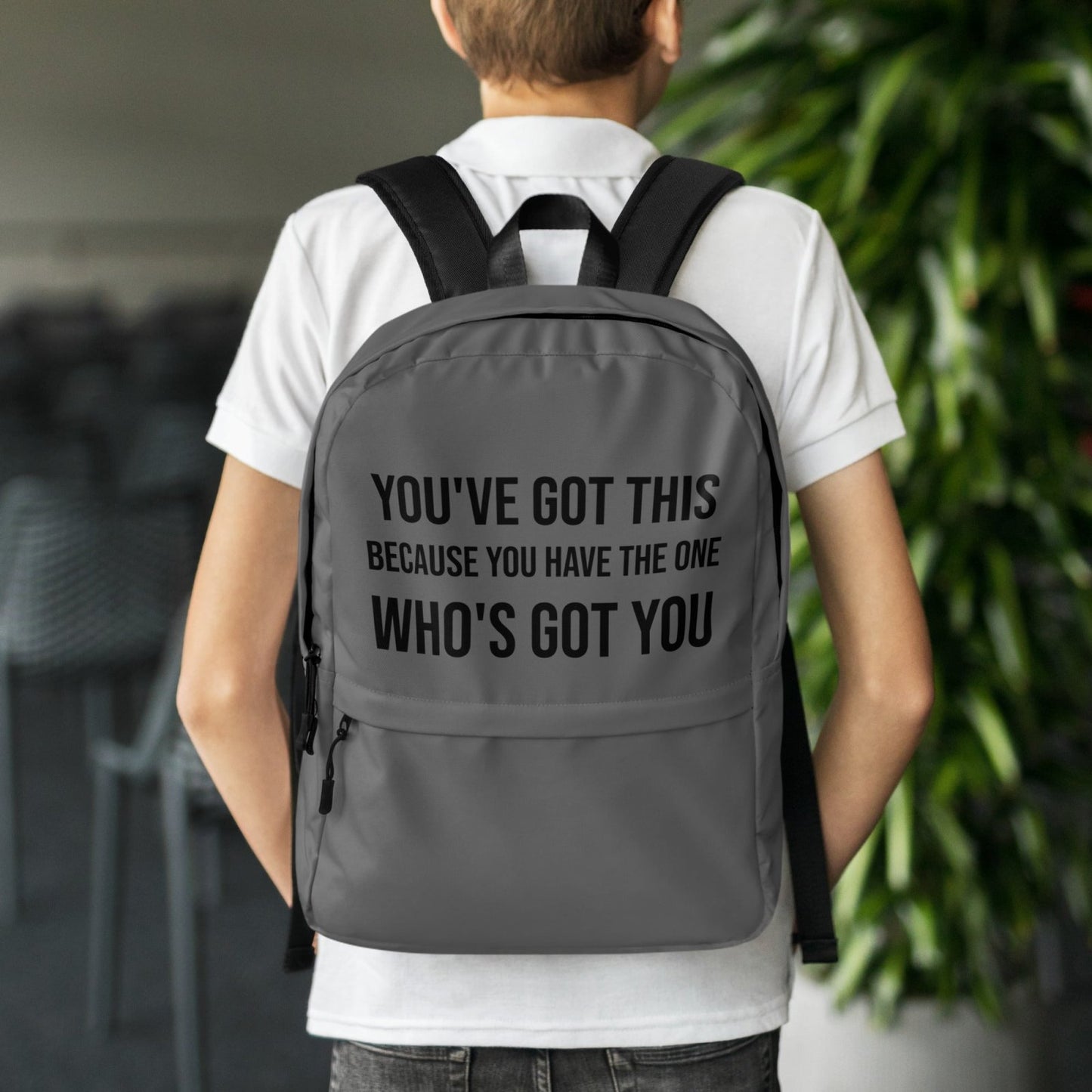 You've Got This Backpack - Get Zipped