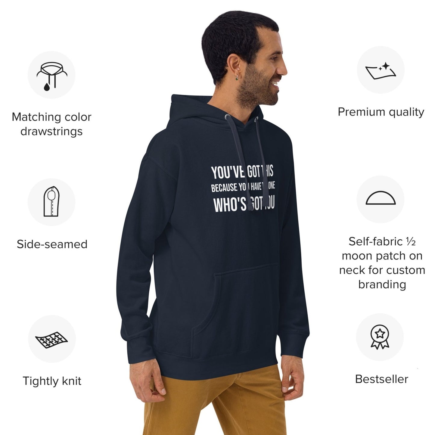 You've Got This Unisex Hoodie - Get Zipped