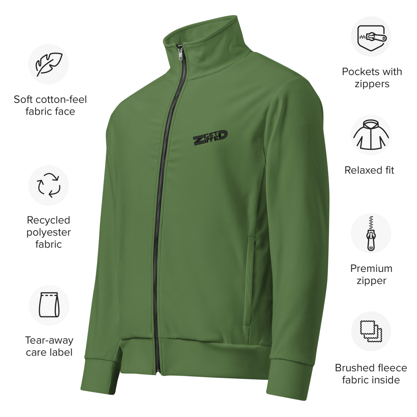 You've Got This Unisex track jacket - Get Zipped