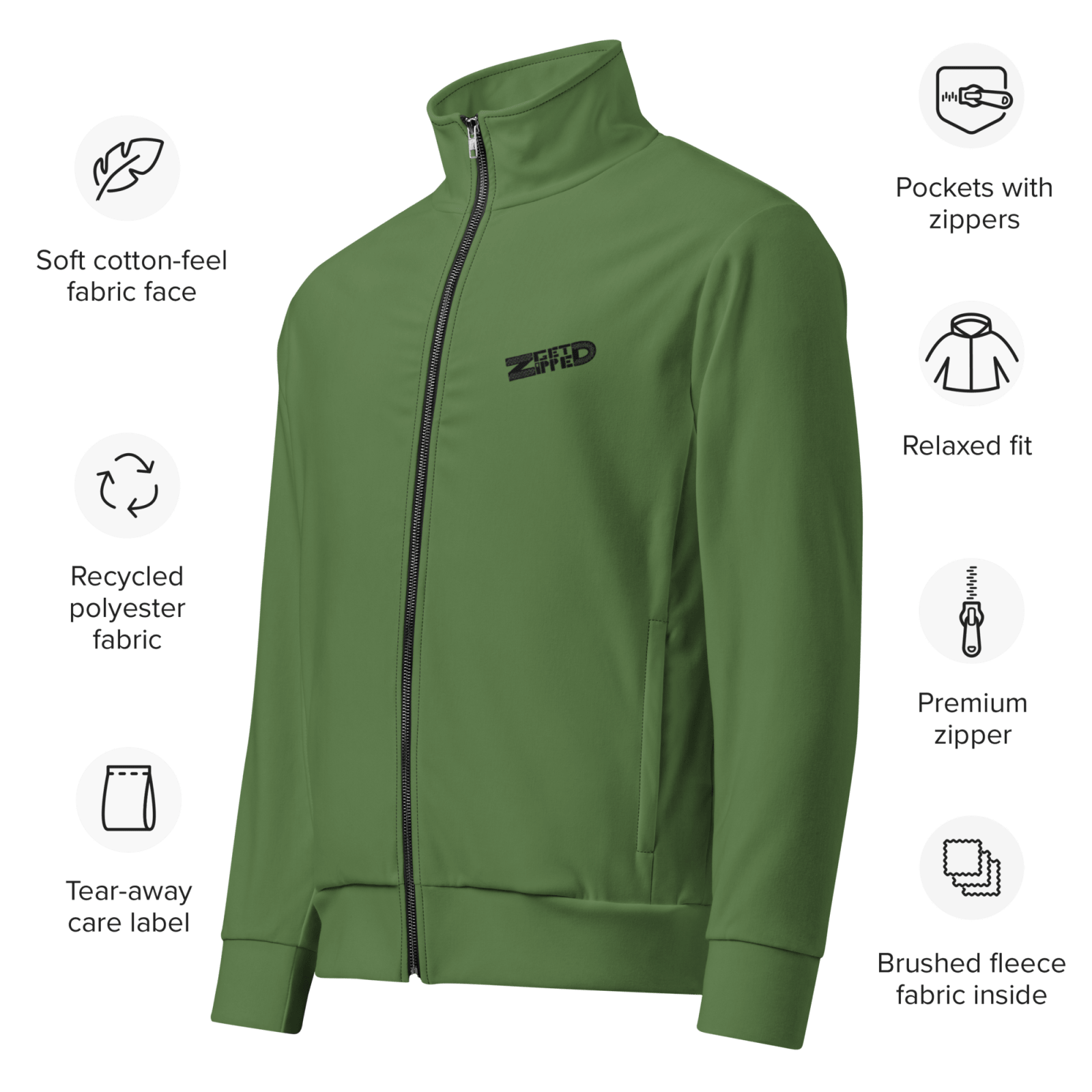 You've Got This Unisex track jacket - Get Zipped