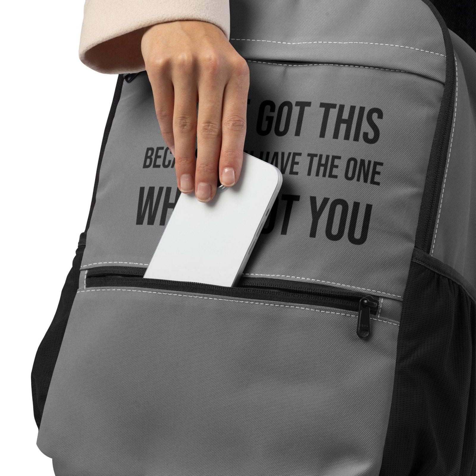 You've Got This Utility backpack - Get Zipped