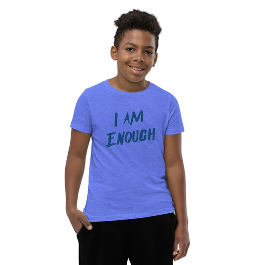 Enough Youth Short Sleeve T-Shirt - Get Zipped