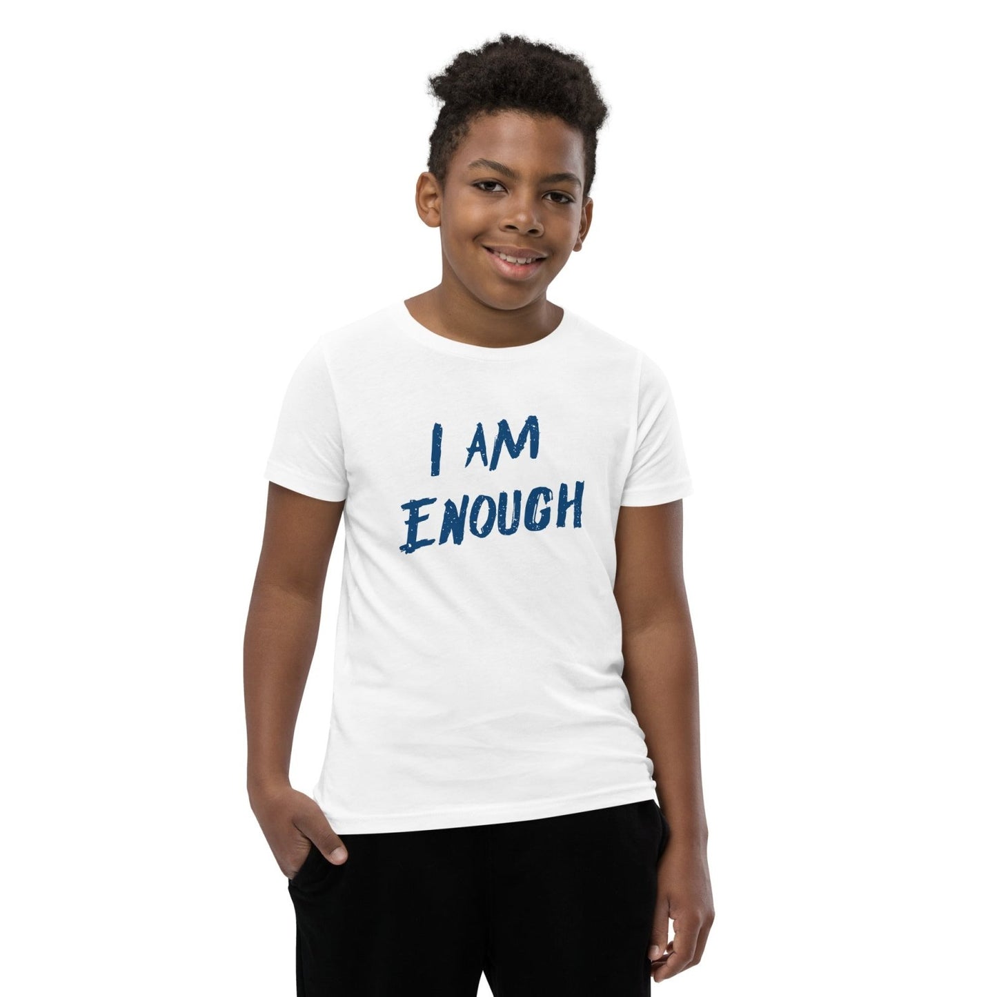 Enough Youth Short Sleeve T-Shirt - Get Zipped