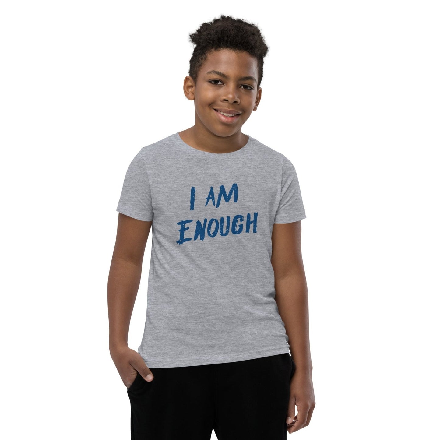 Enough Youth Short Sleeve T-Shirt - Get Zipped