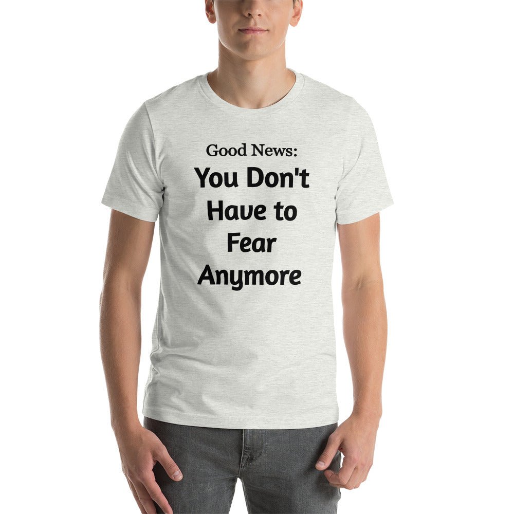 No Fear Short - sleeve unisex t-shirt - Get Zipped