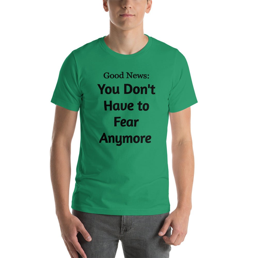 No Fear Short - sleeve unisex t-shirt - Get Zipped