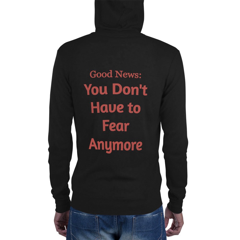 No Fear Unisex zip hoodie - Get Zipped