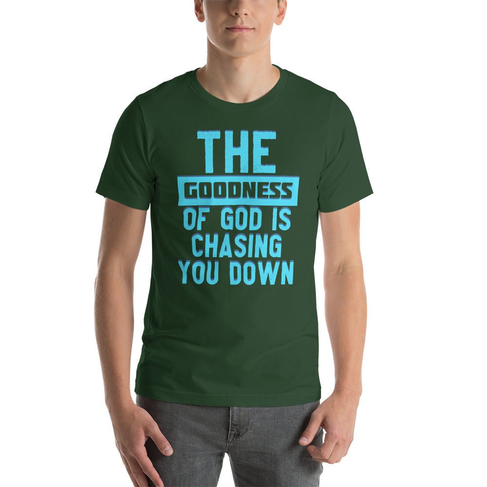 The Goodness Chase Unisex t-shirt - Get Zipped